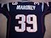 Laurence Maroney Hand Signed Autographed Authentic Reebok New England Patriots Jersey