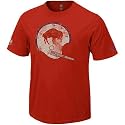 Buffalo Bills Red AFL 50th Anniversary Vintage Throwback Helmet T-shirt