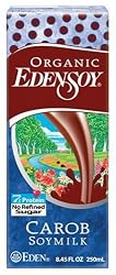 EdenSoy Organic Soymilk, Carob, 8.45-Ounce Boxes (Pack of 27)