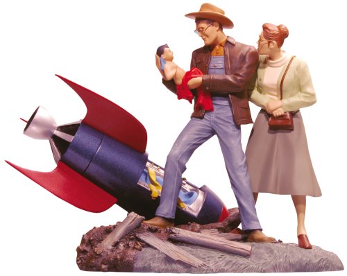 DC�����쥯�� Superman - Mini Statue: Arrival In Smallville �������� ������� ���᡼�� �ե��� �����꡼ ���� ư�� �̿���