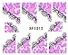 3D Nail Art Tips Stickers False Nail Design Manicure Decals Nail Art Water Nail Art Decal / Tattoo / Sticker