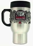Alabama Crimson Tide NCAA Pewter Stainless Steel Travel Mug