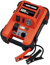 Black & Decker JUS500IB 500 Amp Jump Starter with Inflator