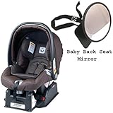 Peg Perego Primo Viaggio SIP 30 30 Car Seats CACAO with EasyView Ultimate Back Seat Mirror