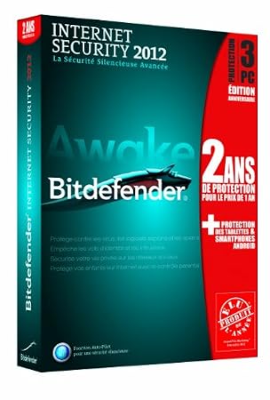 Bitdefender Internet Security 2012 - édition anniversaire (3 postes, 2 ans)