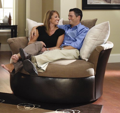 Jackson Sonoma Cuddler Swivel Chair