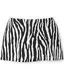Spiegel Zebra-Print Skirted Bikini Swimsuit Bottom