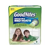 Goodnites Disposable Bed Mats, 9 Count