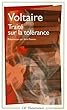 Trait� sur la tol�rance