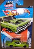 2011 HOT WHEELS MUSCLE MANIA '11 10/10 GREEN '69 DODGE CORONET SUPER BEE 110/244