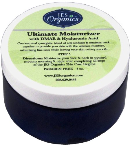 Natural Organic Ultimate Moisturizer with Dmae & Hyaluronic Acid