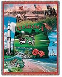 Alabama Throw - 70 x 53 Blanket/Throw