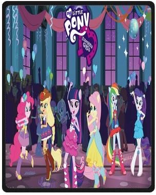 Customize DIY Design my little pony equestria girls New and High Quality Cotton Blanket40 inches x 50 inches