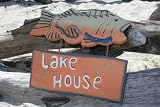 LAKE HOUSE LAKE HOUSE SIGN 15 - NAUTICAL DECOR