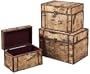 Uttermost Set of 3 Birch Bark Boxes