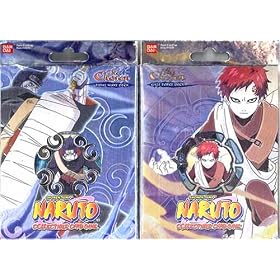 Naruto Trading Card the Chosen Theme Decks Set of 2 (Gaara and Kisame)