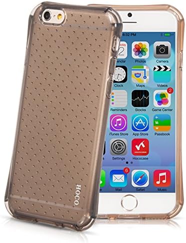 iPhone 6 Case, Honeycase Slim Bumper Case for iPhone 6 4.7 Inch With Soft Flexible TPU Material for Scratch Resistant Shock Absorption - [ECO-Friendly Material and Packaging, Lifetime Warranty] (Black)
