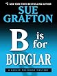 "B" is for Burglar (Thorndike Press Large Print Famous Authors Series)