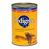 MARS PETCARE US INC 01030 PEDIGREE BEEF DOG FOOD 22 Oz by PEDIGREE