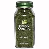 Simply Organic Dill Weed Cut & Sifted Certified Organic, 0.81Ounce Containers (Pack of 3)