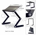 Adjustable Laptop Table Laptop Laidback Portable Laptop Stand Bed Tray A6