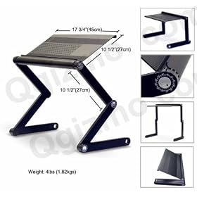 Adjustable Laptop Table Laptop Laidback Portable Laptop Stand Bed Tray A6
