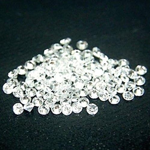 Jaz77 - Round 7 mm White Cubic Zirconia AA Quality 100 pcs Lot Loose Gemstones