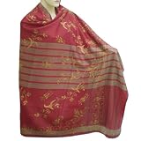 Handmade Kashmiri Embroidered Wool Shawl Very Special And Hot Selling Gift (Free Shipping) Shwl0091r