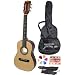 Pyle-Pro PGAKT30 30'' Inch Beginner Jamer, Acoustic Guitar w/ Carrying Case & Accessories