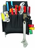 Custom Leathercraft 1505 Electricians Tool Pouch, 10-Pocket