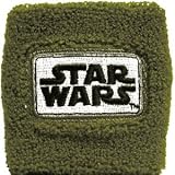 Star Wars Logo Embroidered Terry Wristband (Green)