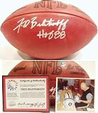 Fred Biletnikoff Signed Wilson NFL Game Football w/HOF'88