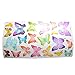 Vibrant Butterflies in Flight - Reusable Instant Decor Self-Adhesive Matte Vinyl Sticker Decal (DESIGN 1, 1)