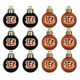 NFL Cincinnati Bengals Mini Ornament 12-Pack