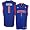 adidas Detroit Pistons #1 Allen Iverson Royal Blue Replica Basketball Jersey