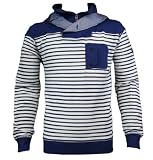 Duck and Cover 130098 Fitzroy Mens Hoody Jumper SS12 Twilight