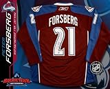 Peter Forsberg Colorado Avalanche Burgundy Reebok Premier Jersey - Autographed NHL Jerseys