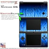 Nintendo DSi Skin Fire Blue WraptorSkinz Skins (DSi NOT INCLUDED)