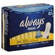 Always Maxi Pads, Without Wings, Regular 24 pads
