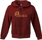 Washington Redskins Women's Reading the Defense Full Zip Fleece Hoodie