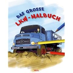 Das gro�e Lastwagen-Malbuch