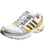 adidas Women's ZX 8000 SP Running Shoe,White/Steel/Yellow,7 M