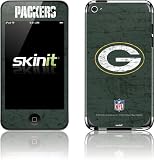 Skinit Green Bay Packers Apple iPod Touch (4th Gen / 2010) Solid Distressed Skin