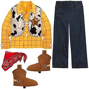 Disney Store Toy Story Sheriff Woody Halloween Costume Size XXS 3 3T