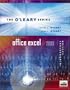 O'Leary Series: Microsoft Office Excel 2003 Introductory