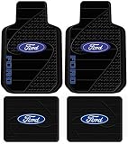 Ford Factory Logo Trim to Fit 4 Pc Floor Mats Set