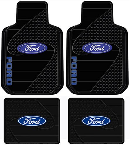 Ford Factory Logo Trim to Fit 4 Pc Floor Mats Set