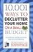 10,001 Ways to Declutter Your Home on a Small Budget by Ed Morrow, Sheree Bykofsky, Rita Rosenkranz