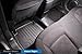 MAXLINER Floor Mats 2 Row Liner Set Black for 2008-2013 Nissan Rogue / 2014-2015 Rogue Select