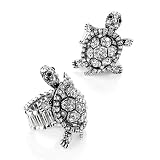 Tortoise Fashion Ring Burnt Silver